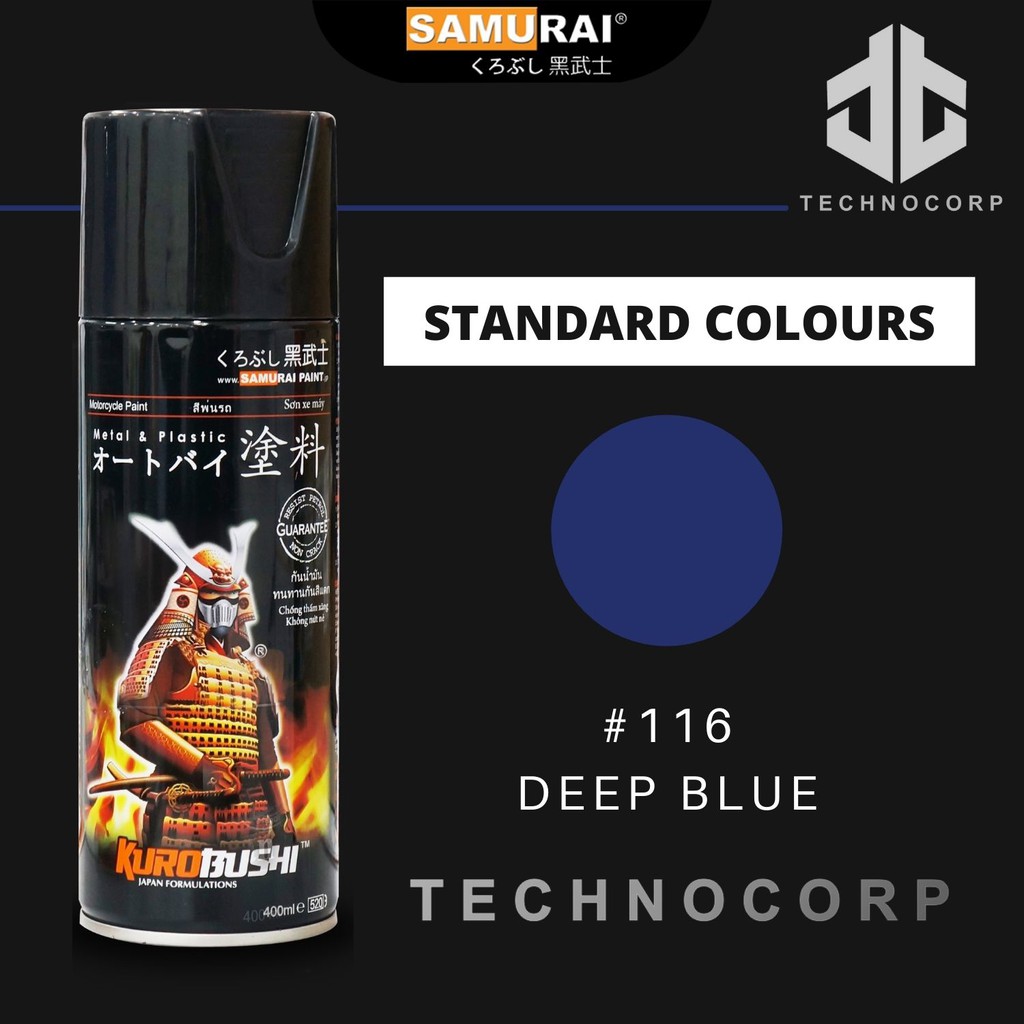 Cat Semprot SAMURAI PAINT 116 DEEP BLUE / BIRU DONGKER