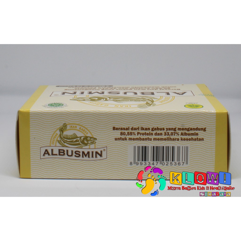 Albusmin 3 Blister / Suplemen Kesehatan / Ekstrak Ikan Gabus / Protein Tinggi Protein