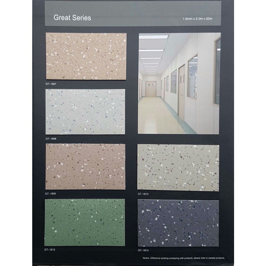 Lantai Vinyl Roll Great Series Anti Bakteri