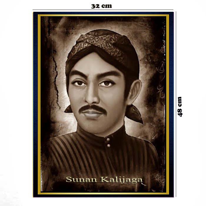 Poster Sunan kalijaga Uk 32 x 48 cm