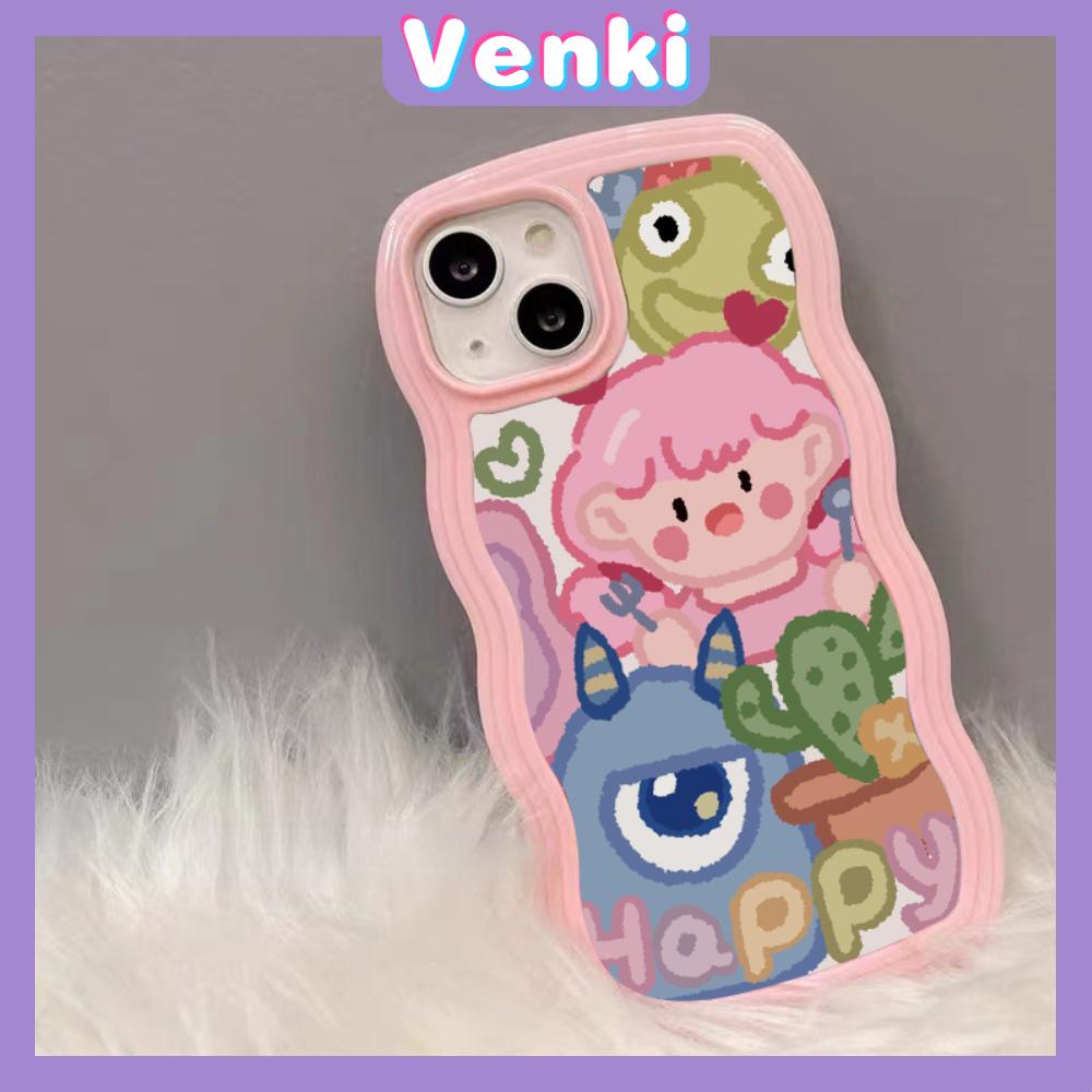 iPhone Case Candy Color Wave 2-in-1 Silicone Soft Case Airbag Shockproof Protection Camera Cartoon Cute Compatible For iPhone 11 Pro Max 13 Pro Max 12 Pro Max 7Plus xr XS Max