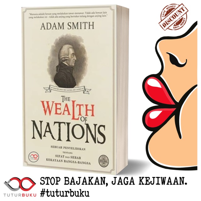 The Wealth Of Nations Adam Smith Shopee Indonesia