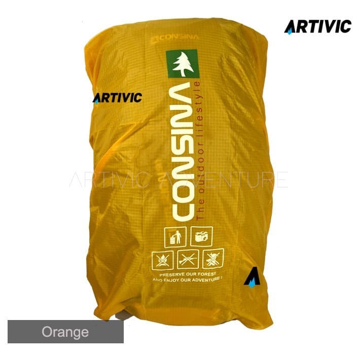 Raincover Bag Consina 60L Jas Hujan Carrier Ransel Waterproof Anti Air