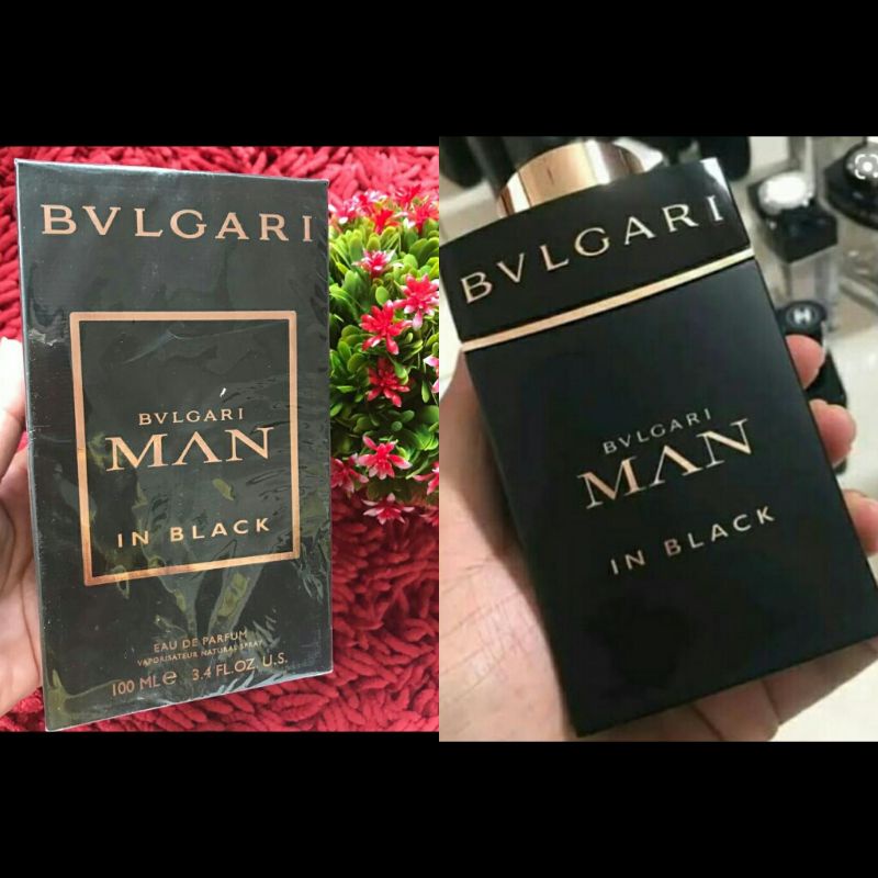 BVLGARI MAN In Black Parfum EDP Pria Original from Singapore