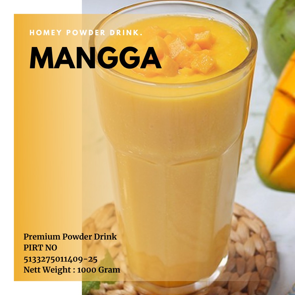 

MAR Bubuk Minuman Mangga 1 kg