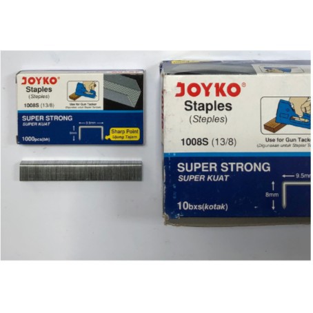 

Staples / Isi Stapler JOYKO No.1008S (13/8)