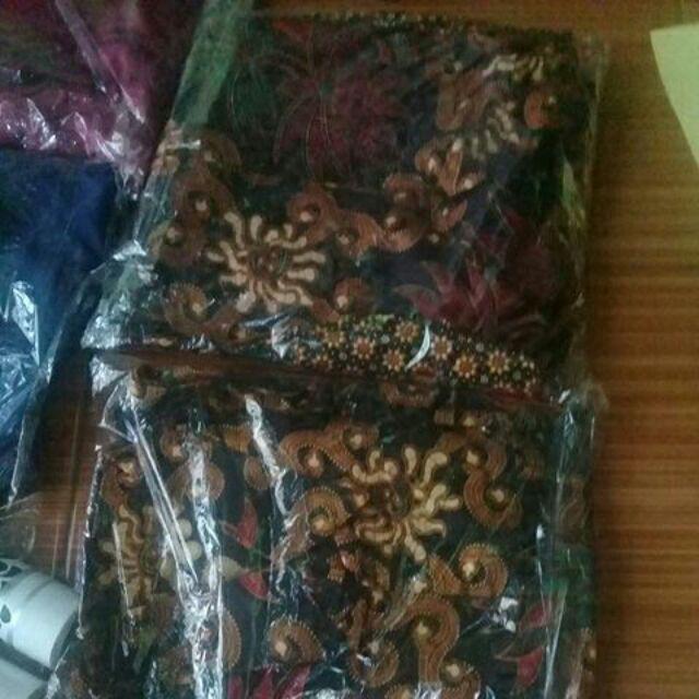 Maura Couple - Sania Ruffle Batik Couple Ori Ndoro Jowi Garansi Termurah Shopee Kebaya Modern 2564