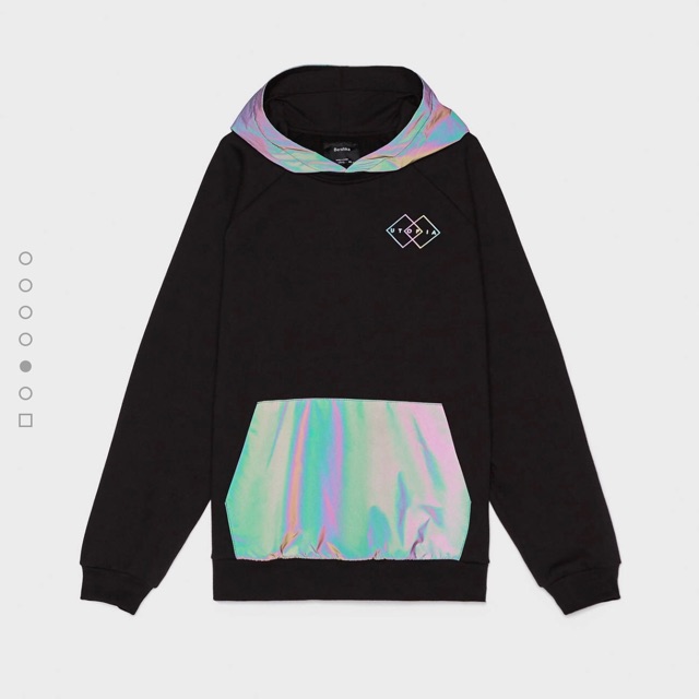 Bershka Reflective Hoodie