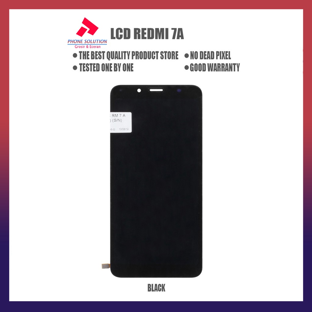 LCD Xiaomi Redmi 7A Fullset Touchscreen // Supplier LCD Xiaomi Redmi - Garansi 1 Bulan