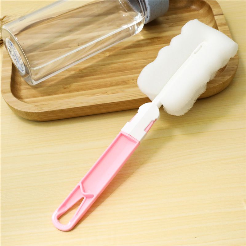 Bottle Sponge Brush Glass Pot Washing Kitchen Cleaning-Tool For Wineglass Cup