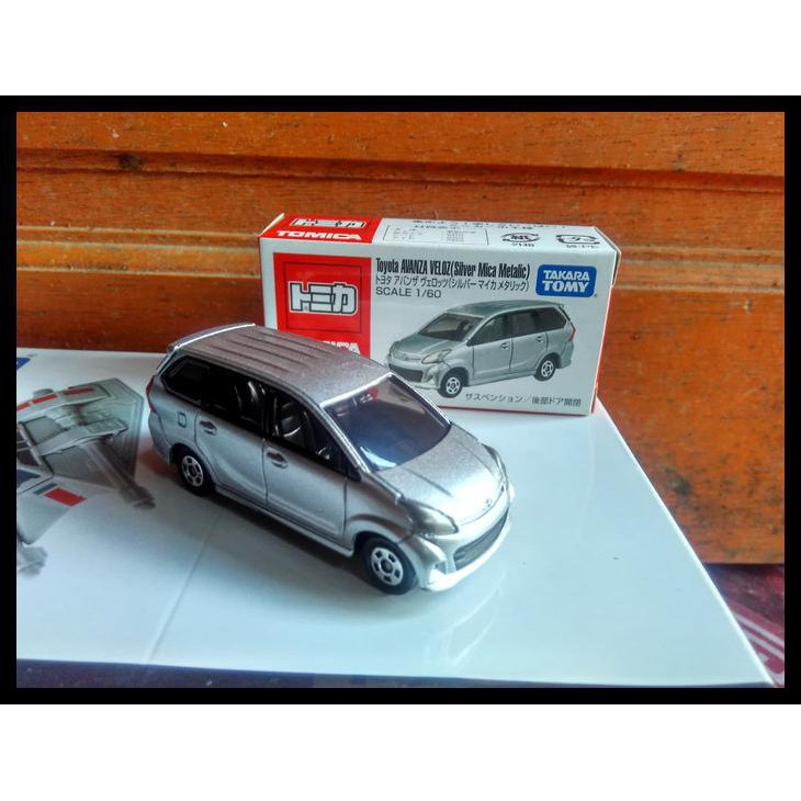 TOYOTA AVANZA VELOZ SILVER TOMICA REGULER DIECAST MINIATUR MOBIL MURAH
