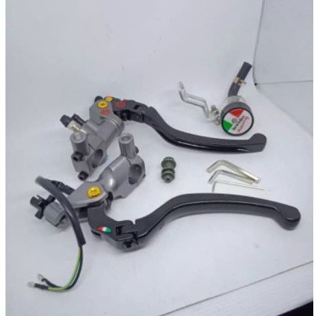 master rem brembo izumi kanan kiri plus dudukan spion