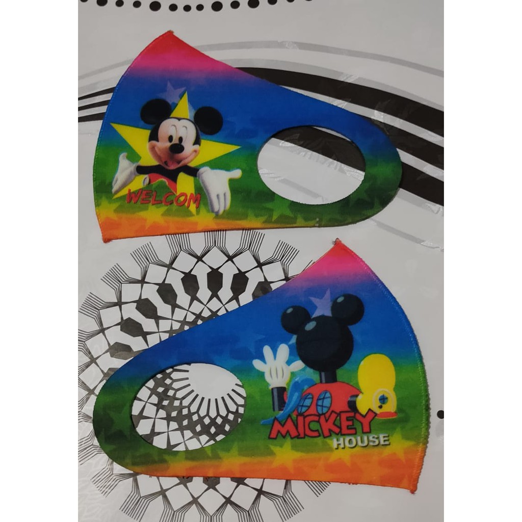 MASKER SCUBA ANAK-ANAK PEREMPUAN / MASKER SCUBA PRINTING (BACA DESKRIPSI)