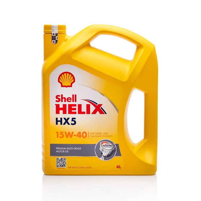Oli Mobil Shell Helix HX5 15W-40 4 Liter Oli Avanza Xenia Rush Terios Ertiga Mobilio Kijang Innova G
