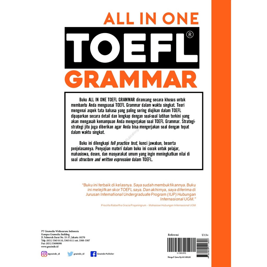 Jawaban Toefl Exercise 1 3 Guru Paud