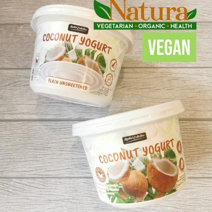 

BAYAR DITEMPAT LC Coconut Yoghurt 500gr Vegan Unsweetened & Low Sugar - Original