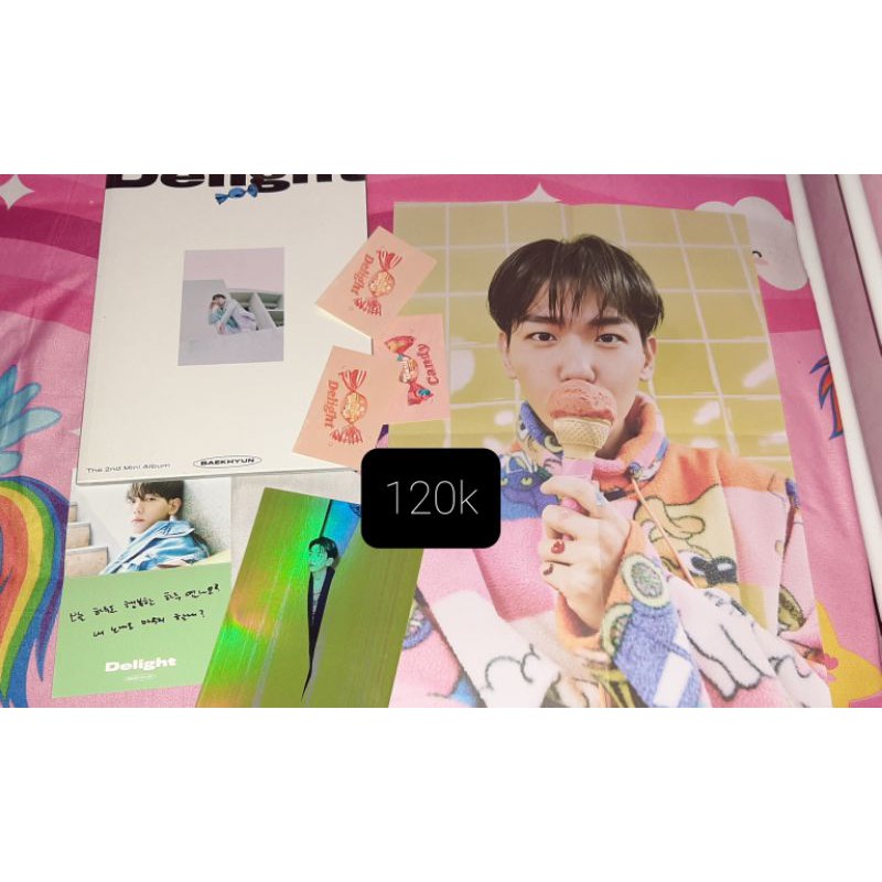 ALBUM BAEKHYUN DELIGHT MINT VER MINUS PC