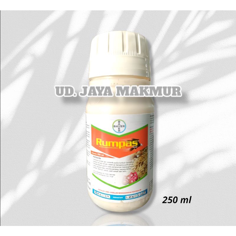 RUMPAS 250 ml / OBAT HERBISIDA / OBAT RUMPUT UNTUK TANAMAN PADI / KACANG HIJAU / KRAI / TIMUN
