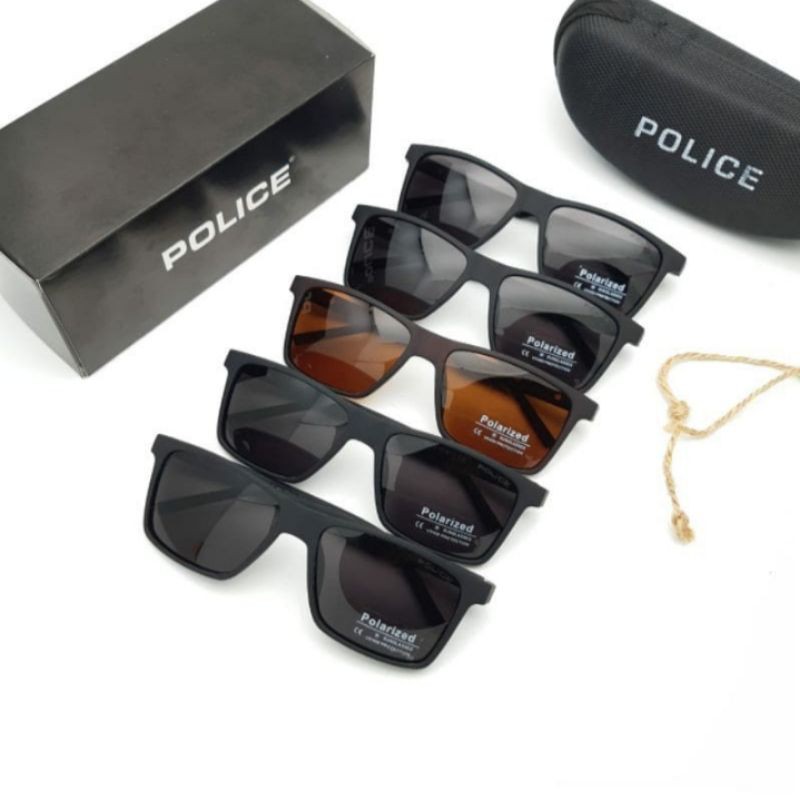 PREMIUM GLASSES // KACAMATA PRIA SUNGLASSES // POLICE TERBARU
