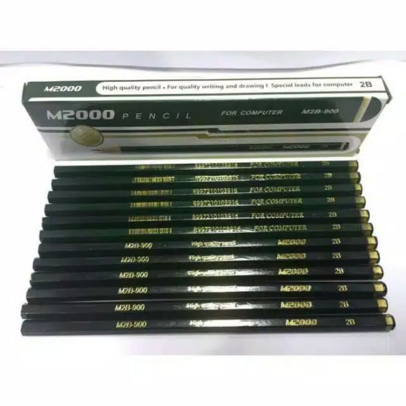 

Pinsil 2B M2000 1 pack isi (12)