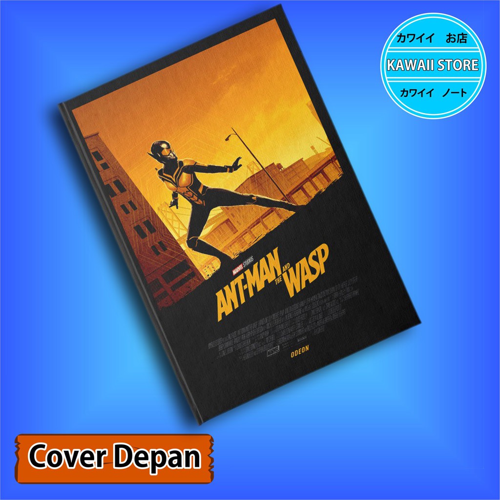 

Notebook / Pocket book Hard Cover Marvel ANTMAN AND THE WASP uk A5 & A6 / Notes Book