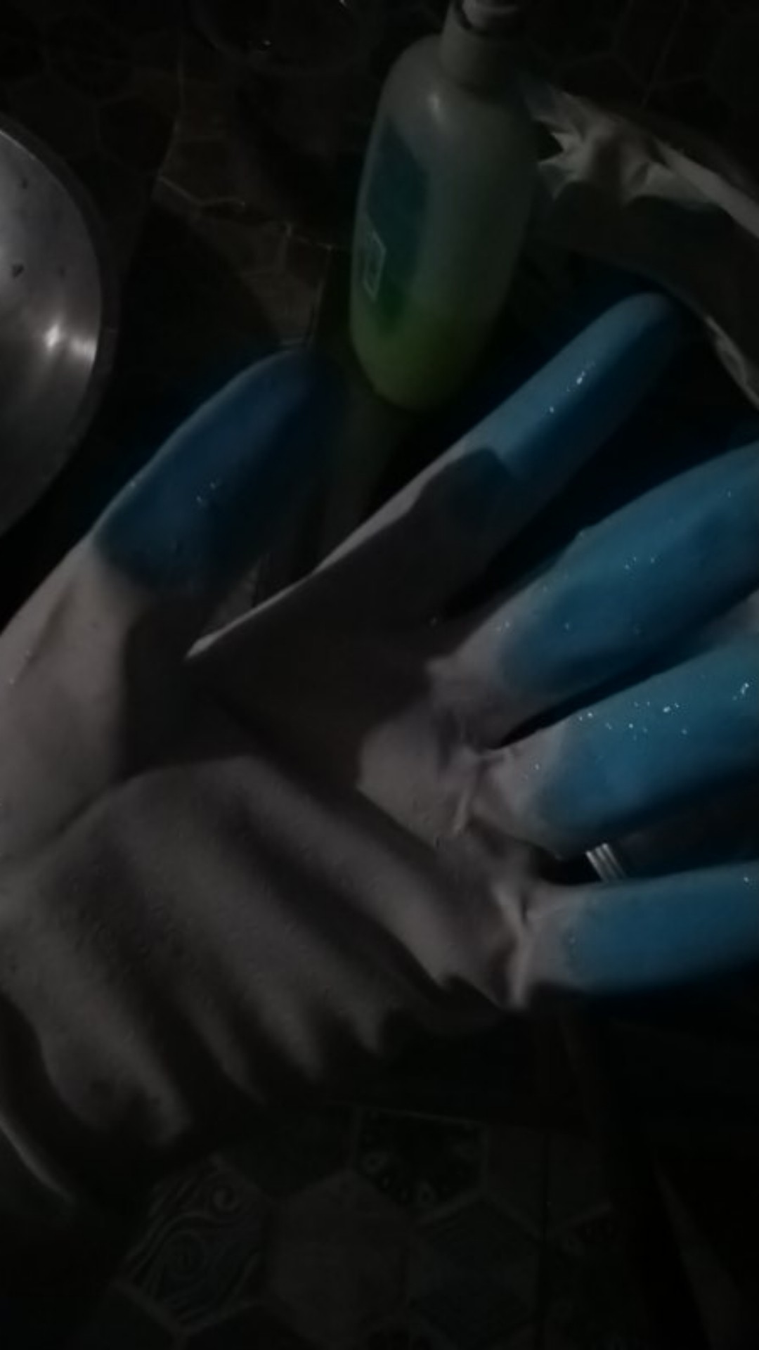 Sarung Tangan Karet Cuci Piring Anti Air Rubber Glove - Sarung Tangan Latex Wastafel Silikon