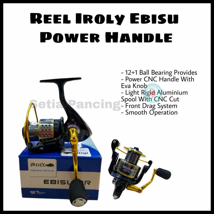 Reel Iroly Ebisu 3000 Power Handle