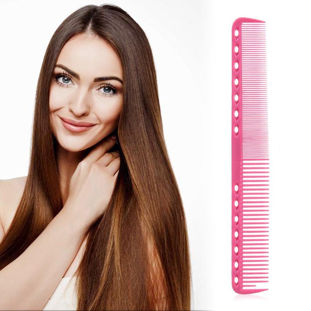 Sisir Pemotong Rambut Flattop TOP Perawatan Kesehatan Plastik Anti-Statis Hairdressing