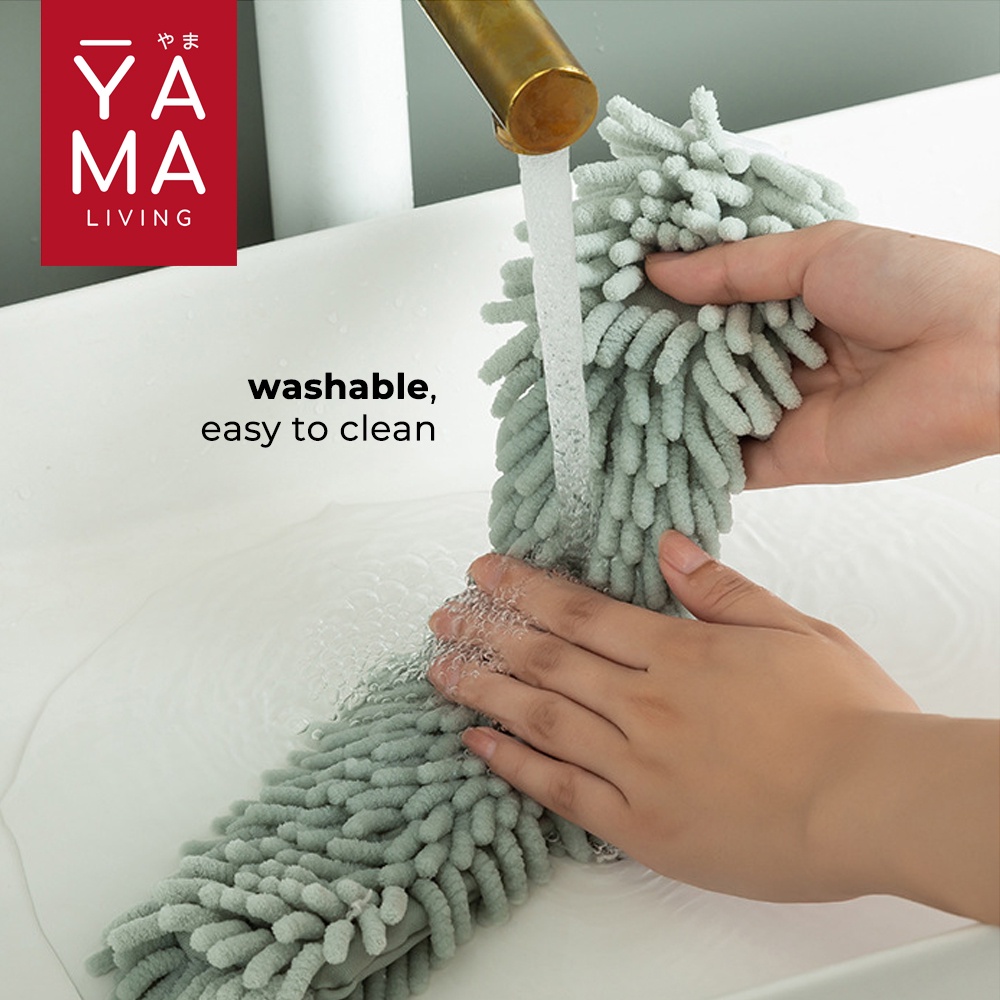 YAMA HANEBOKI Retractable Chenille Duster Kemoceng Microfiber Panjang Alat Pembersih Rumah IUIGA