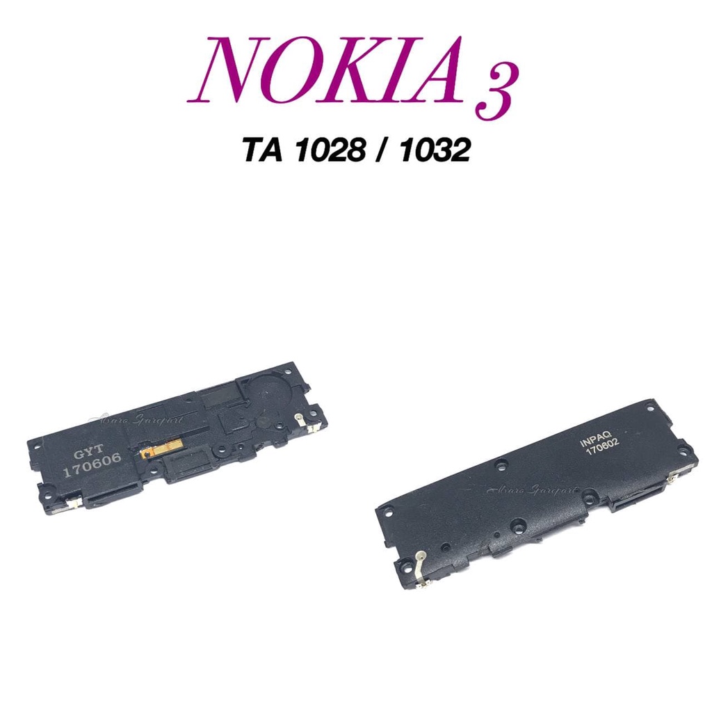 BUZZER 1 SET NOKIA 3 TA 1028 1032 TA1028 TA1032 BUZZER SPEAKER MUSIK