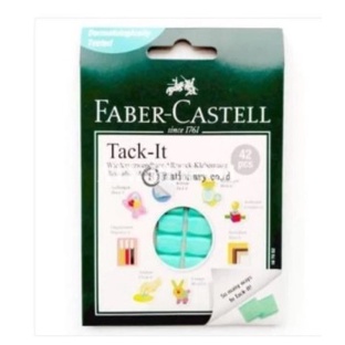 

Faber Castell Tack It Reusable Removable Adhesive Glue 30 Gr Green