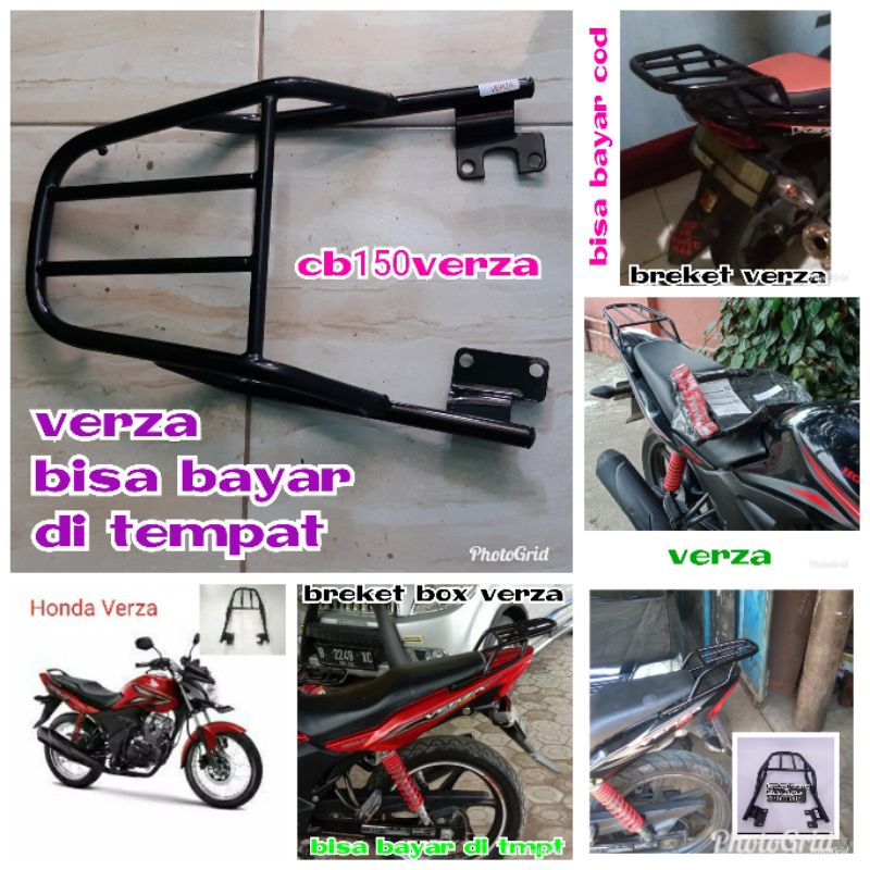 Breket Motor VERZA CB VERZA 150 Behel Bracket Hollow Breaket Braket locco Rear Begel Dudukan Box Rak
