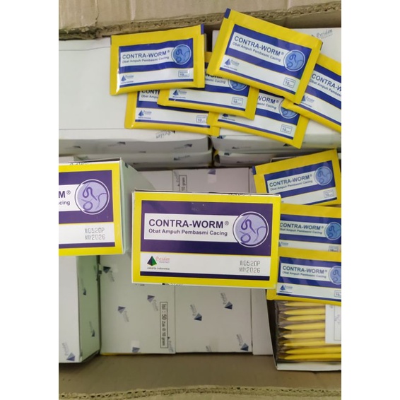 CONTRA-WORM OBAT CACING AMPUH SAPI, KAMBING UNGGAS