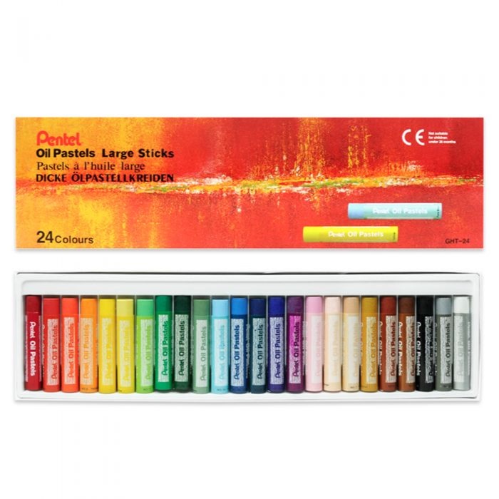 

Pentel oil pastel large stick GHT 24
