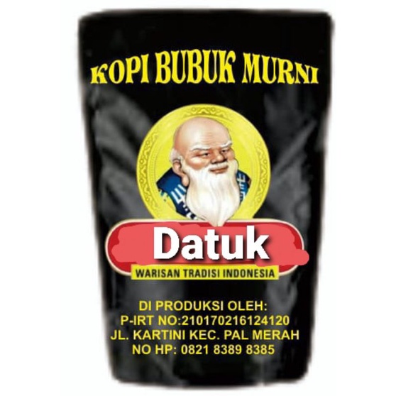 

Kopi bubuk murni datuk