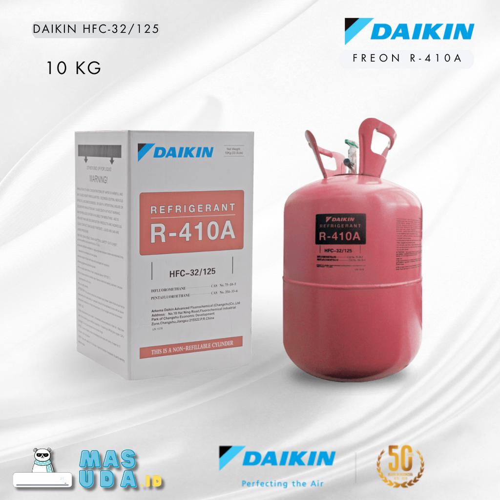 Freon Daikin R-410A 10Kg | Refrigerant R-410A Original Daikin 10Kg HFC-32/125 GRATIS MANIFOLD