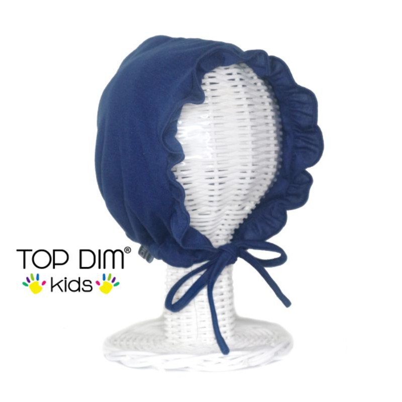 Topdimkids Topi Bonet Ruffle Bonet Topi Noni Bonet Renda Topi Bayi Aksesoris Anak Bayi Polos Basic-Space