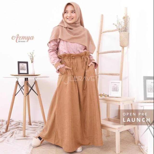 Azma Dress Fashion Hijab Syari dan Casual Hijabers