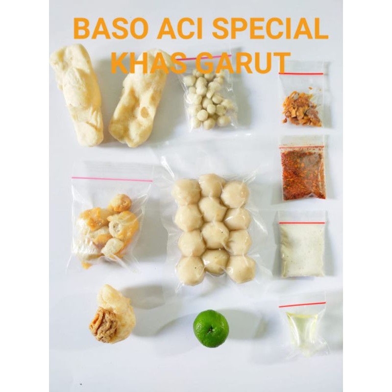 

Baso Aci Jumbo Spesial Khas Garut