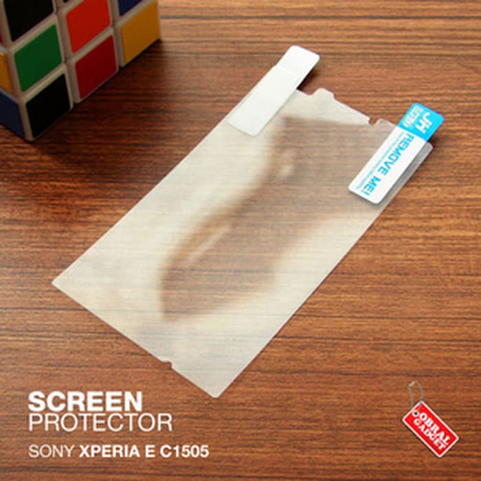 Sony Xperia E C1505 Anti Gores Antigores Screen Protector Guard Clear