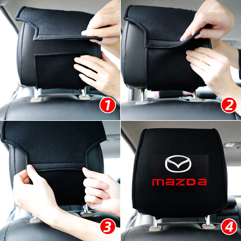 Bantal Sandaran Kepala Jok Mobil Untuk Mazda Auto 2 MS AXELA CX-30 CX-5