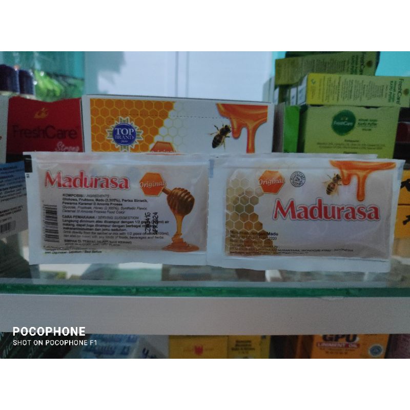 Madu Rasa 1 PCS Sachet Original Jeruk Nipis 25 g 20 g Madurasa Sarapan Minuman Murni Asli