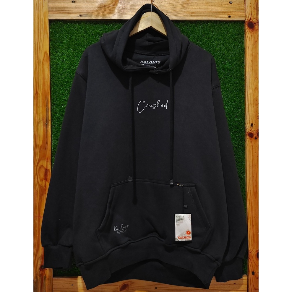 Hoodie Pria Wanita Distro Original Camoxs Project Warna Hitam Switer Basic Cowok Cewek Oversize Sweater Hodie Kachios COD