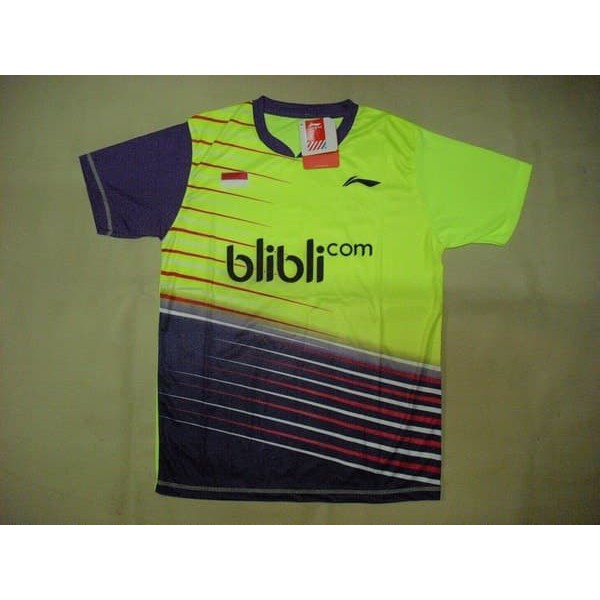 Baju Badminton Baju BADMINTON / BULUTANGKIS Li-Ning L.17 Stabilow Purple Murah