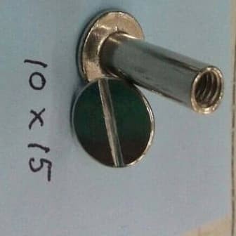 

baut jilid buku / kalender ukuran 10 x 15 mm