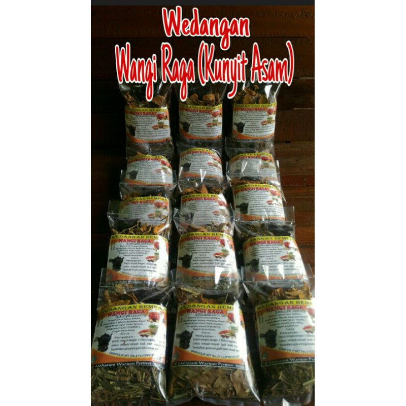 

WEDANGAN REMPAH " WANGI RAGA (KUNYIT ASAM) " JAMU GODOK HERBAL ALAMI