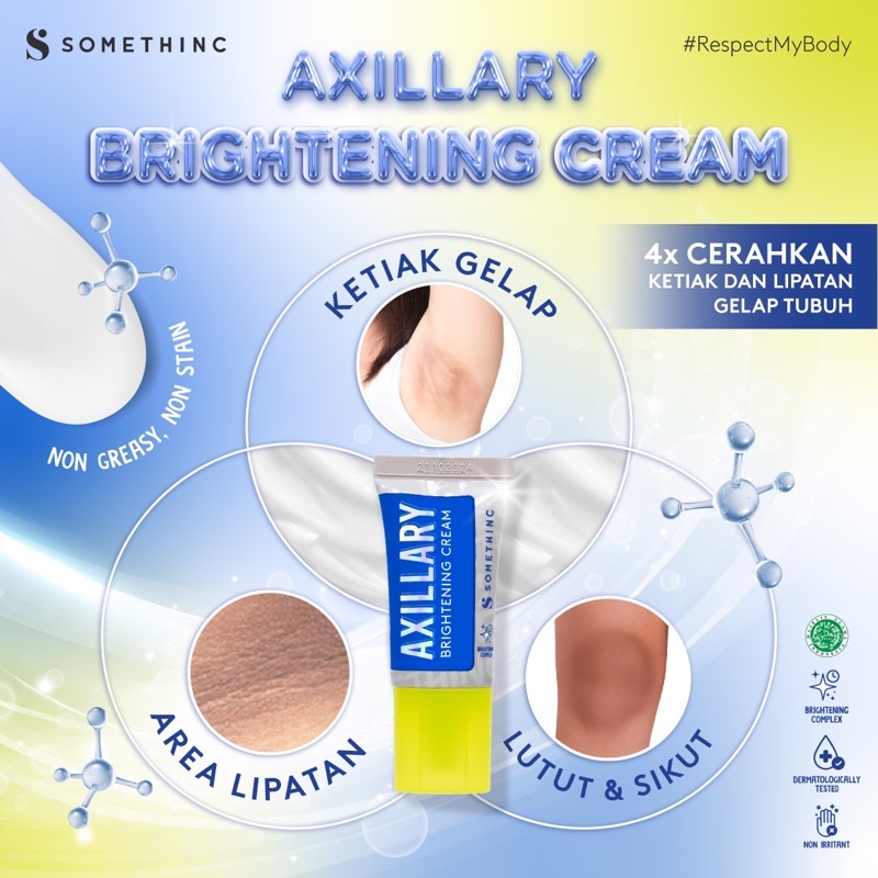 SOMETHINC Axillary Brightening Cream Krim Ketiak Lipatan Hitam