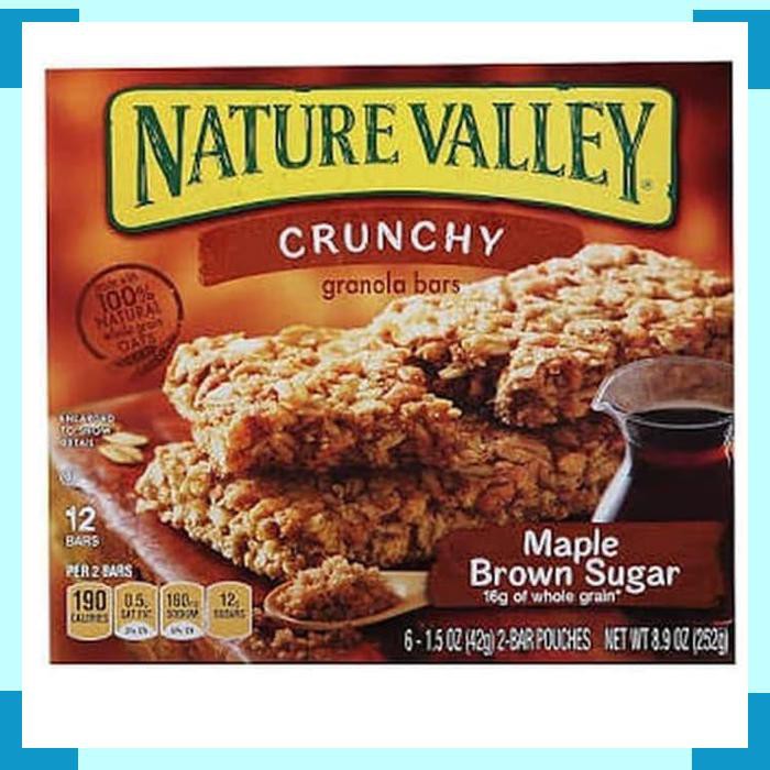 

Nature Valley Granola Bar Crunchy Maple Brown Sugar Wholegrain Cereal