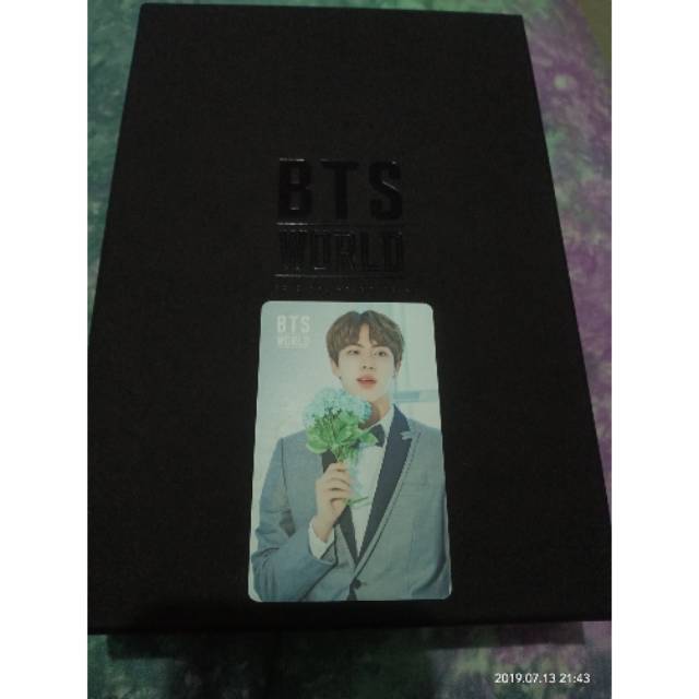 BTS WORLD OST - Double Side PC JIN