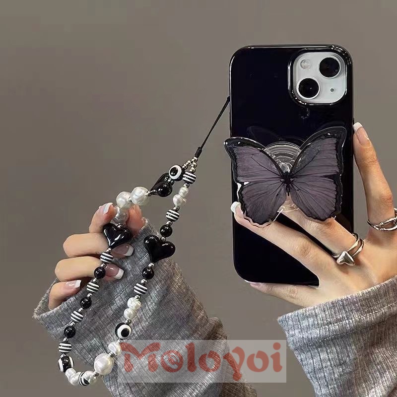 Casing IPhone 14 11 13 12 Pro Max 7Plus 8Plus XR 7 8 X XS Max Motif Butterfly Shockproof